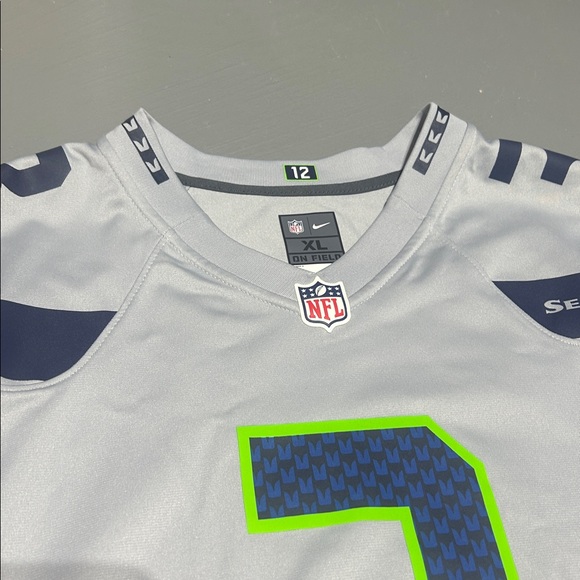 NFL Official Seattle Seahawks Russell Wilson Nike Game Player Jersey (Men XL) - Picture 5 of 11